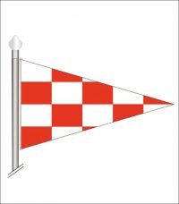 Bandera triangular